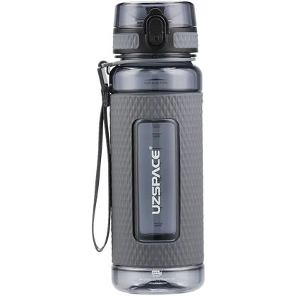 WBP0035 Flip Top Plastic Water Bottle with Strap - 400ml, 520ml, 800ml, 1100ml