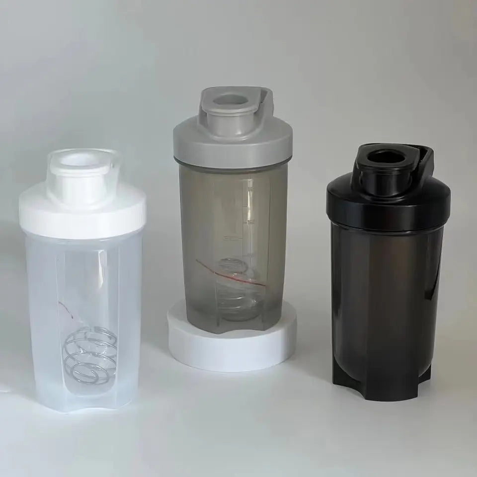 SBM0002 Plastic Bottle Protein Shaker - 600ml(20oz)