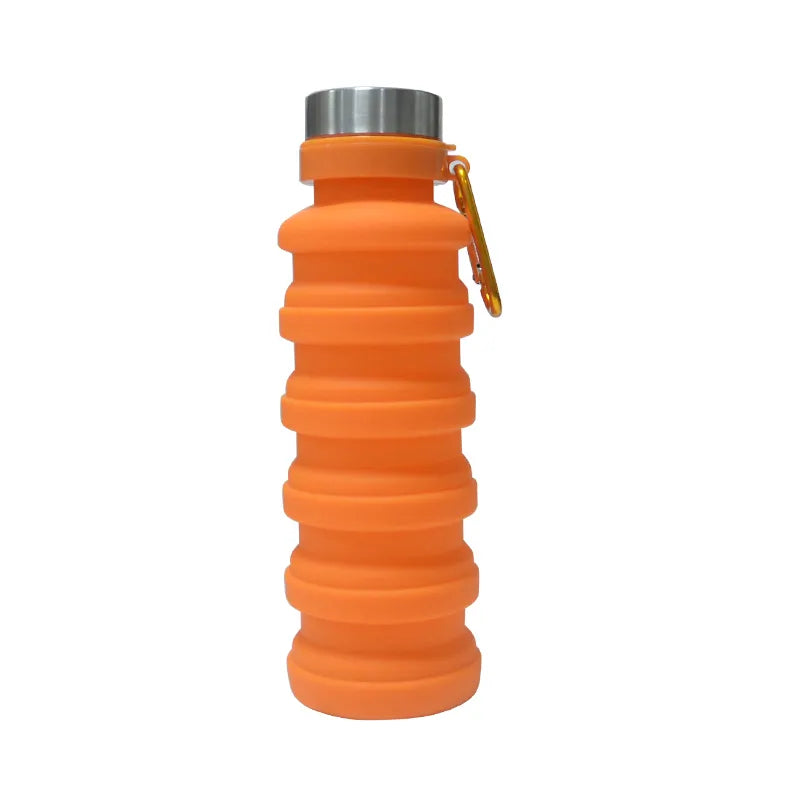 WBI0005 Collapsible Silicone Water Bottle for Sports - 500ml