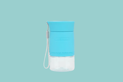 WBP0028 UZSPACE Colorful Silicone Sleeve Sport Tritan Water Bottle - 300ml