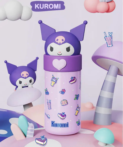WBS0026 HELLO KITTY Stainless Steel Double Wall Vacuum Bottle Thermos for Kids - 500ml