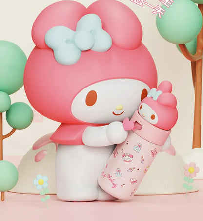 WBS0026 HELLO KITTY Stainless Steel Double Wall Vacuum Bottle Thermos for Kids - 500ml