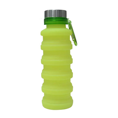 WBI0005 Collapsible Silicone Water Bottle for Sports - 500ml