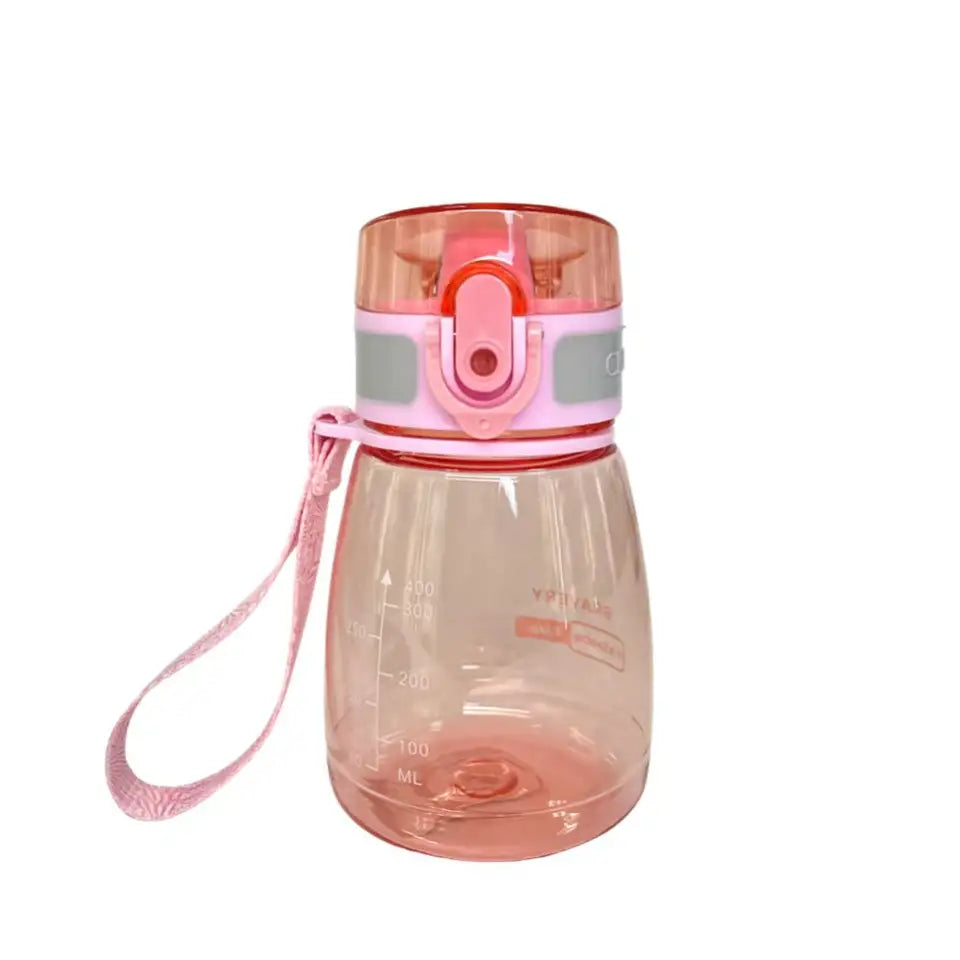 Portable Plastic Water Bottle Ideal for School, 400ml - WBP0038