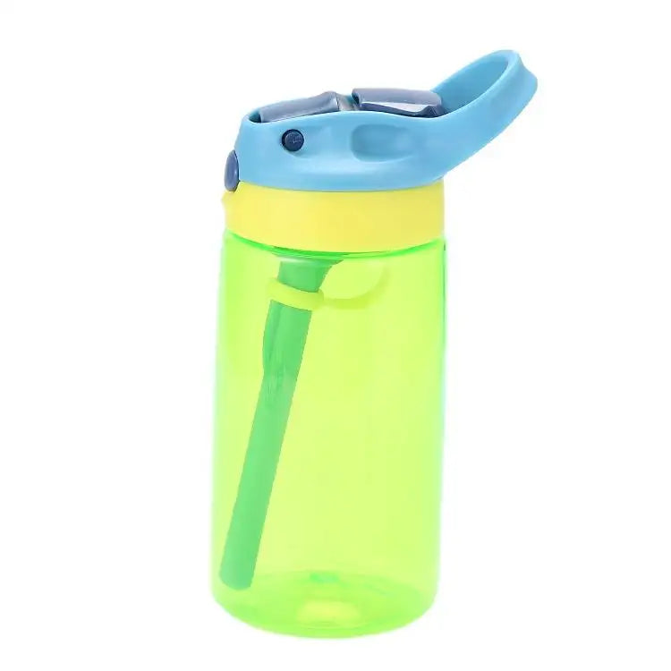 WBP0047 Portable Plastic Water Bottles with Straw for Kids - 500ml