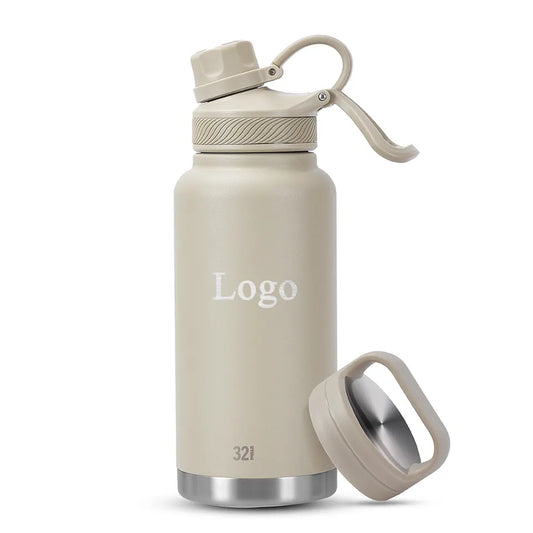 WBS0004 Stainless Steel Vacuum Insulated Flask Thermos - 12oz, 18oz, 24oz, 1L (32oz), 40oz, and 64oz sizes. Best Seller.