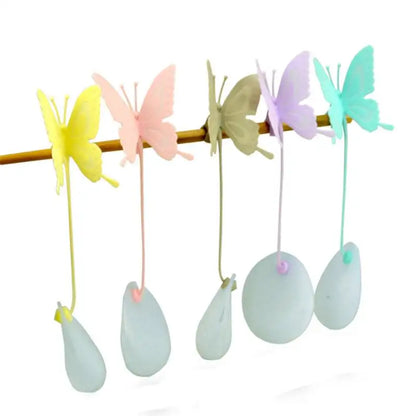 5Pcs Butterfly Shape Silicone Tea Strainer - MTI0003