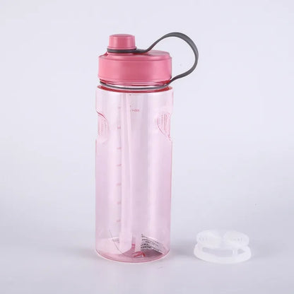 Motivational Plastic Bottle with Straw for Sports Gym, 1L (32oz) - WBP0015
