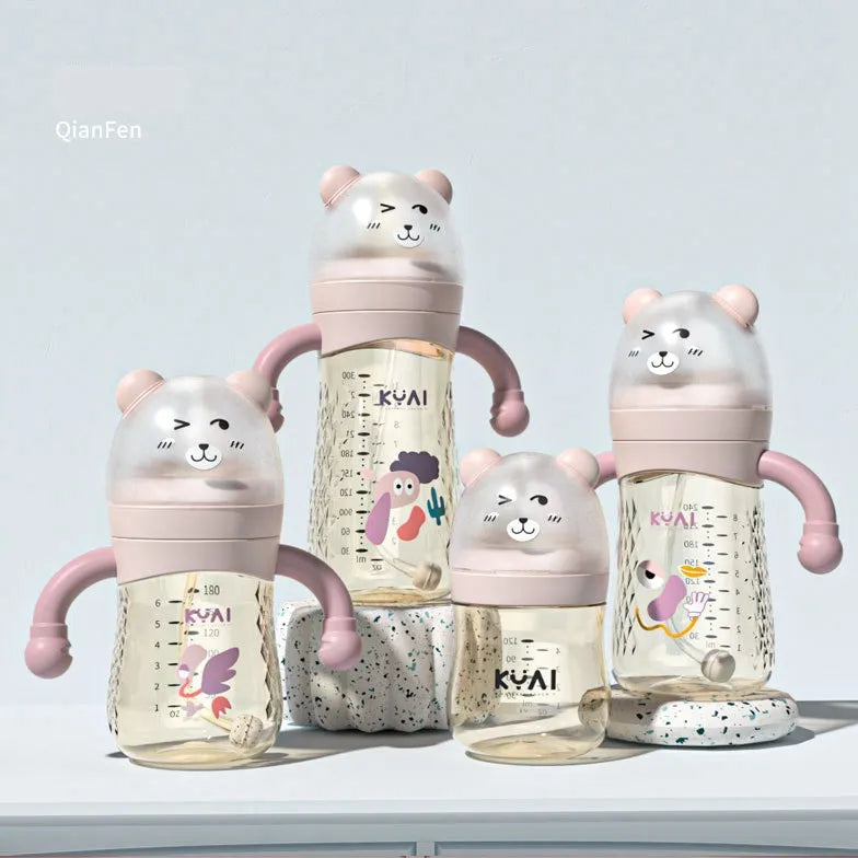 BFB006 PPSU Newborn Breast Milk Feeder with Straw