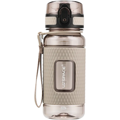 WBP0035 Flip Top Plastic Water Bottle with Strap - 400ml, 520ml, 800ml, 1100ml