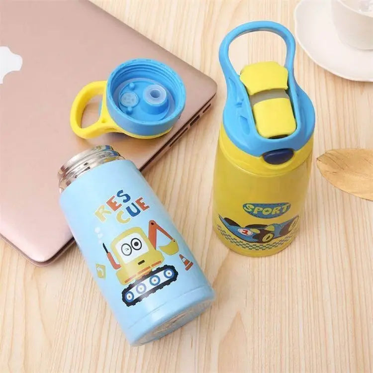 Stainless Steel Vacuum Insulated Flask for Children, 400ml - WBS0033