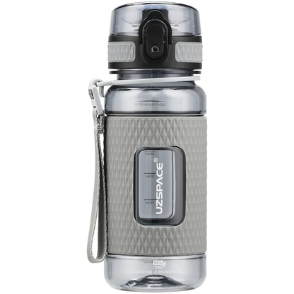 WBP0035 Flip Top Plastic Water Bottle with Strap - 400ml, 520ml, 800ml, 1100ml