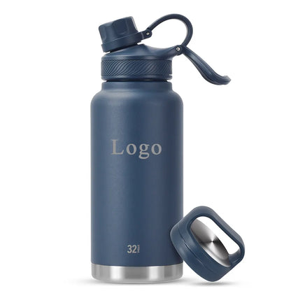WBS0004 Stainless Steel Vacuum Insulated Flask Thermos - 12oz, 18oz, 24oz, 1L (32oz), 40oz, and 64oz sizes. Best Seller.