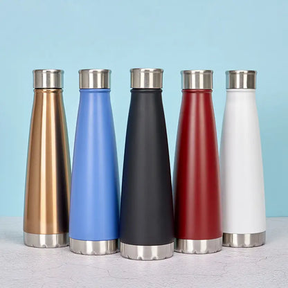 WBS0030 Stainless Steel Cola Shape Vacuum Insulated Bottle for Sports - 500ml