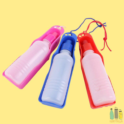Portable Dog Cat Pet Feeding Bottle for Drinking Water Outdoor Travelling