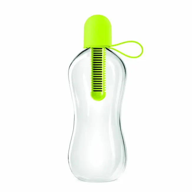 Plastic Bottle with Activated Carbon Filter for Camping Gym, 550ml - WBP0017