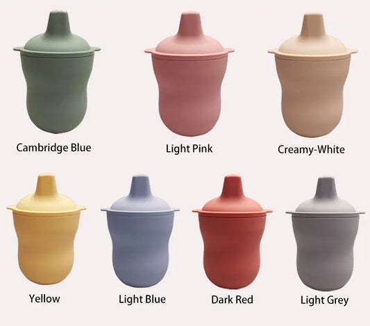 Collapsible Silicone Baby Feeding Training Cup - TSC0001