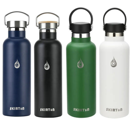 WBS0002 Stainless Steel Vacuum Insulated Flask Thermos - 12oz, 17oz, 22oz, 26oz, and 32oz -