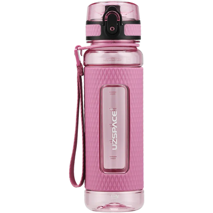 WBP0035 Flip Top Plastic Water Bottle with Strap - 400ml, 520ml, 800ml, 1100ml
