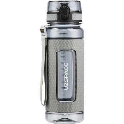 WBP0035 Flip Top Plastic Water Bottle with Strap - 400ml, 520ml, 800ml, 1100ml