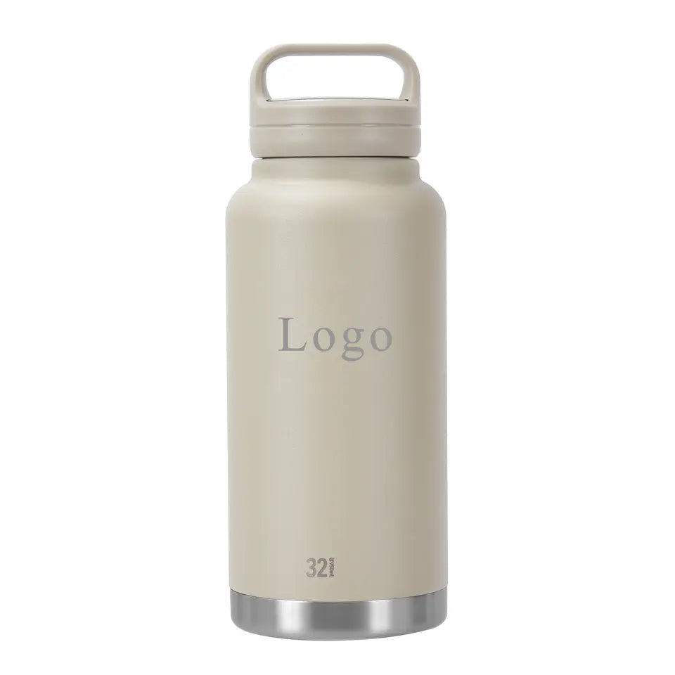 WBS0004 Stainless Steel Vacuum Insulated Flask Thermos - 12oz, 18oz, 24oz, 1L (32oz), 40oz, and 64oz sizes. Best Seller.
