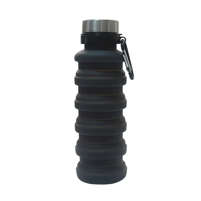 WBI0005 Collapsible Silicone Water Bottle for Sports - 500ml