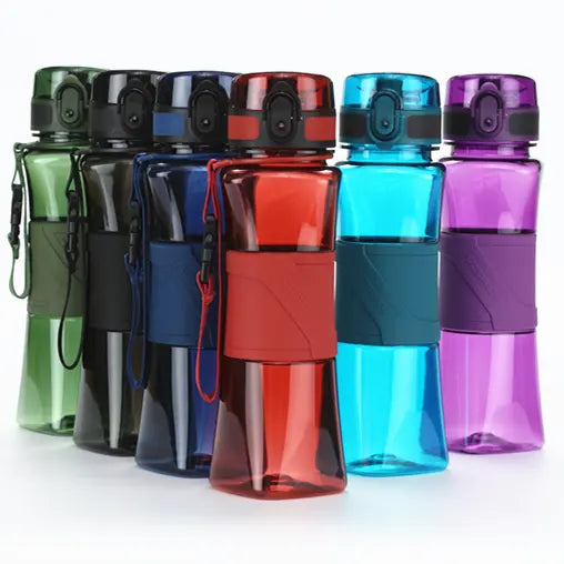 UZSPACE Sport Water Bottle - BPA-Free Portable Plastic Tritan Bottle, 500ml - WBP0025