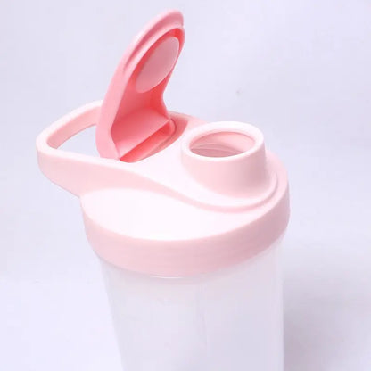 SBM0002 Plastic Bottle Protein Shaker - 600ml(20oz)