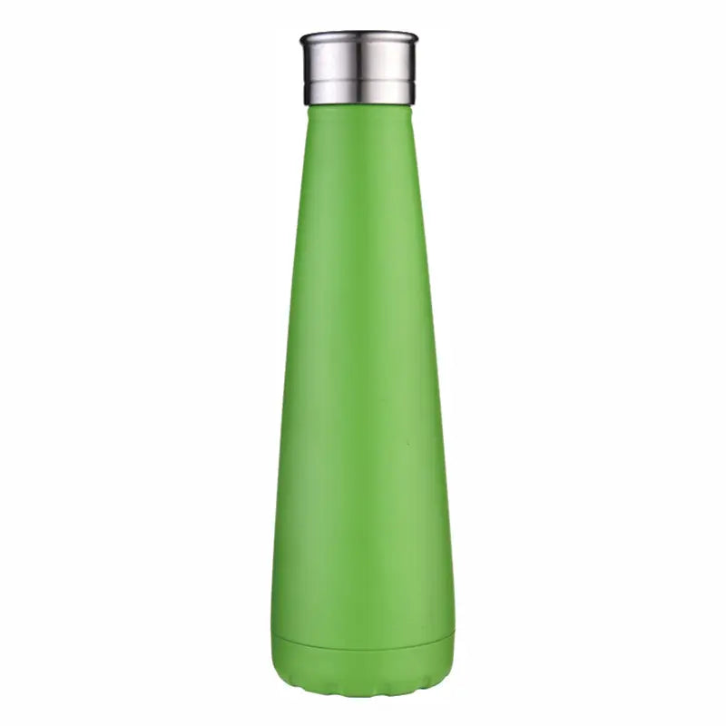 WBS0030 Stainless Steel Cola Shape Vacuum Insulated Bottle for Sports - 500ml