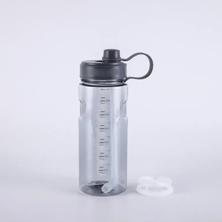 Motivational Plastic Bottle with Straw for Sports Gym, 1L (32oz) - WBP0015