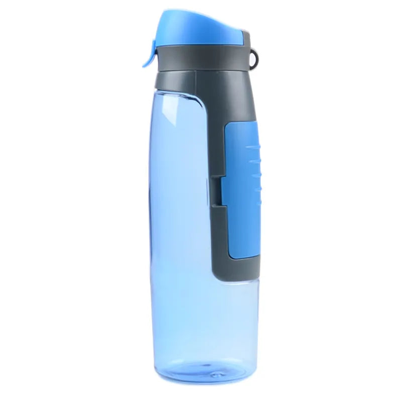 Plastic Bottle with Storage for Sports, 750ml - WBP0019