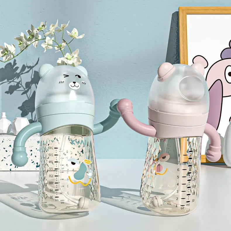 BFB006 PPSU Newborn Breast Milk Feeder with Straw