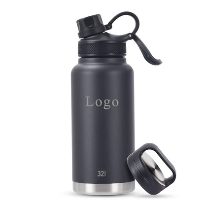 WBS0004 Stainless Steel Vacuum Insulated Flask Thermos - 12oz, 18oz, 24oz, 1L (32oz), 40oz, and 64oz sizes. Best Seller.