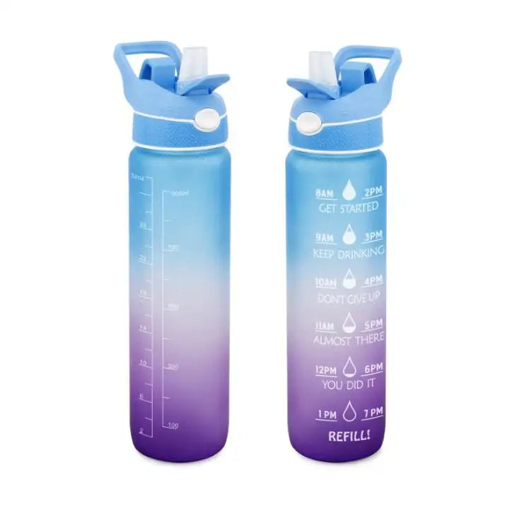 Tritan Motivational Eco-friendly Water Bottle, 1L (32oz) - Best Seller - WBP0021