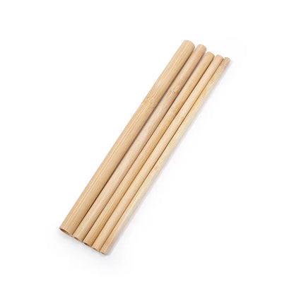 RSB0001 5 Eco-Friendly Reusable Bamboo Straw - Recyclable and Sustainable