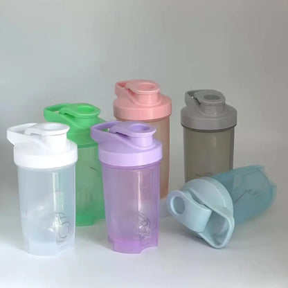 SBM0002 Plastic Bottle Protein Shaker - 600ml(20oz)