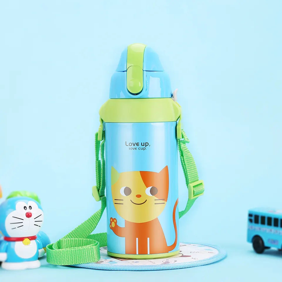 Stainless Steel Vacuum Thermos - Portable for kids, 580ml - WBS0039