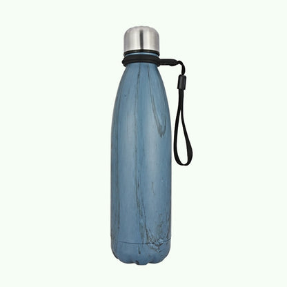 500ml Stainless Steel Double Wall Water Bottle Marble Portable Double Wall PBA Free Vacuum Insualtion Drink Bottle