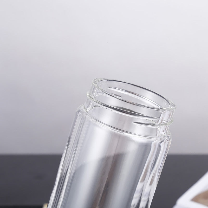 Glass Bottle Tea Infuser, Glass Water Bottle Clear Tea