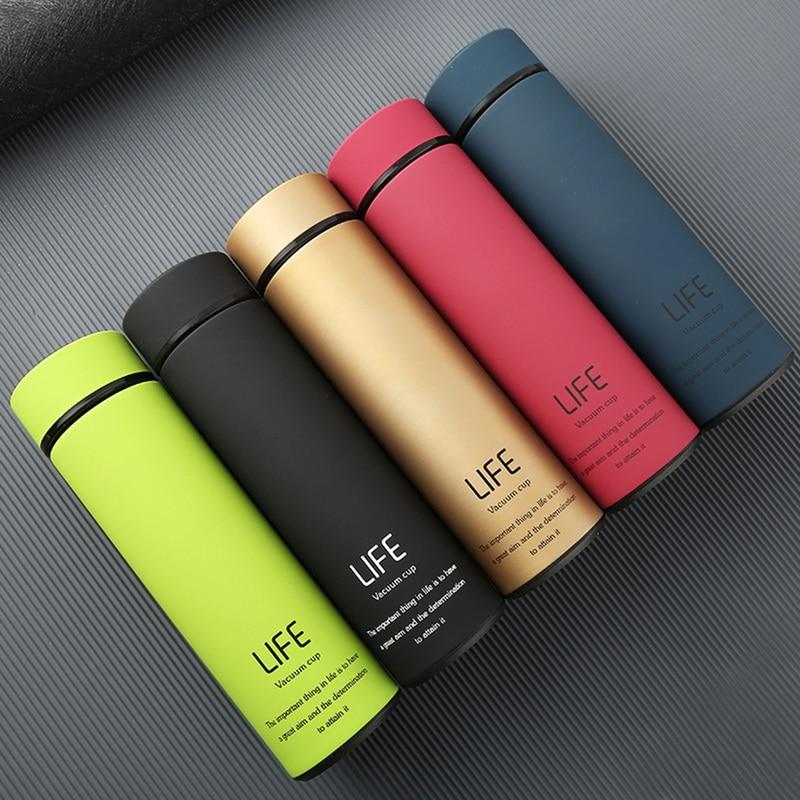 WBS0031 Stainless Steel Vacuum Insulated Thermos - 500ml, ideal for office life.