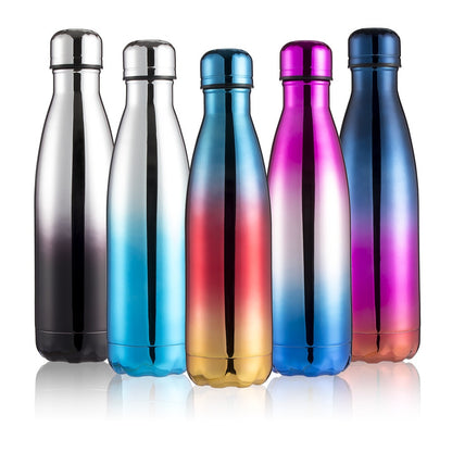 500ml Double-Wall Insulated Vacuum Flask Stainless Steel Water Bottle BPA Free Thermos for Sport Water Bottles