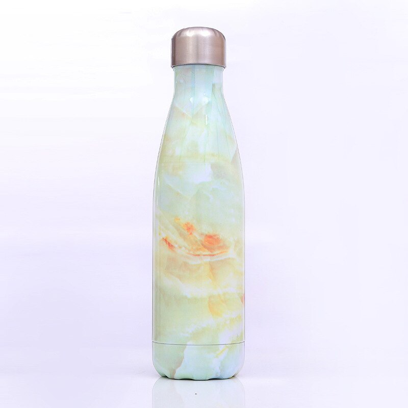 500ml Double-Wall Insulated Vacuum Flask Stainless Steel Water Bottle BPA Free Thermos for Sport Water Bottles