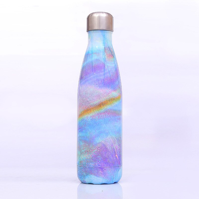 500ml Double-Wall Insulated Vacuum Flask Stainless Steel Water Bottle BPA Free Thermos for Sport Water Bottles
