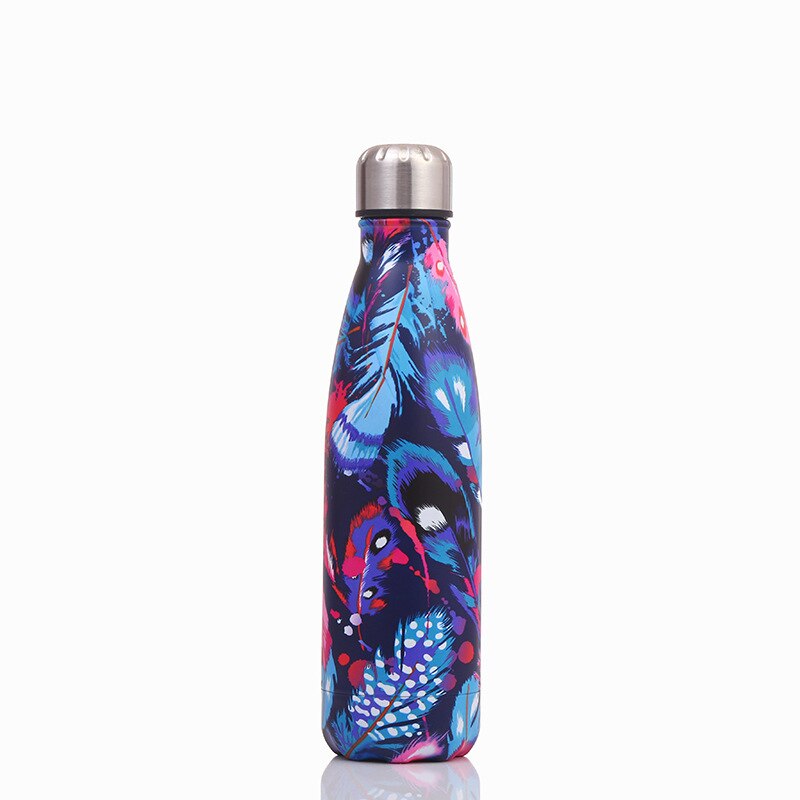 WBS0041 Stainless Steel Cola Shape Bottle - 500ml