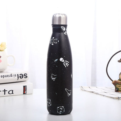 WBS0041 Stainless Steel Cola Shape Bottle - 500ml