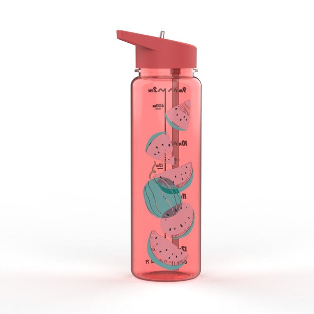 WBP0039 Plastic Water Bottle with Straw - 700ml