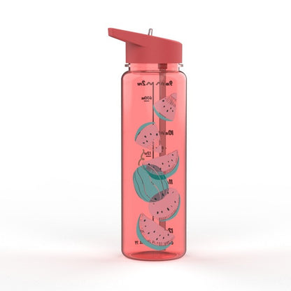 WBP0039 Plastic Water Bottle with Straw - 700ml