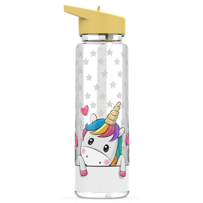 WBP0039 Plastic Water Bottle with Straw - 700ml