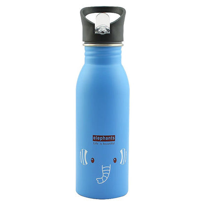 WBS0045 Kids 304 Stainless Steel Sports Water Bottle, Single layer - 500ml