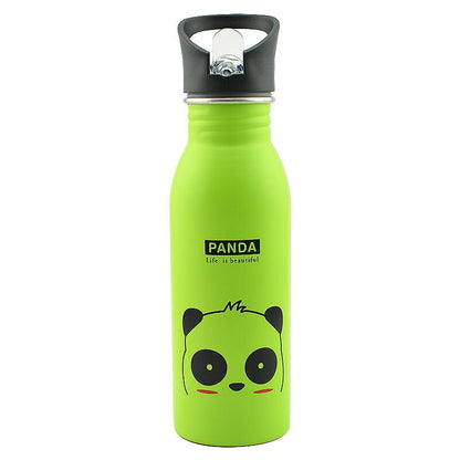 WBS0045 Kids 304 Stainless Steel Sports Water Bottle, Single layer - 500ml